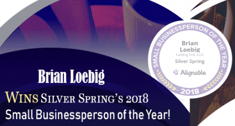 Brian Loebig Wins Silver Spring’s 2018 Small Businessperson of the Year!