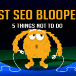Best SEO Bloopers! confused monster holding unplugged cords