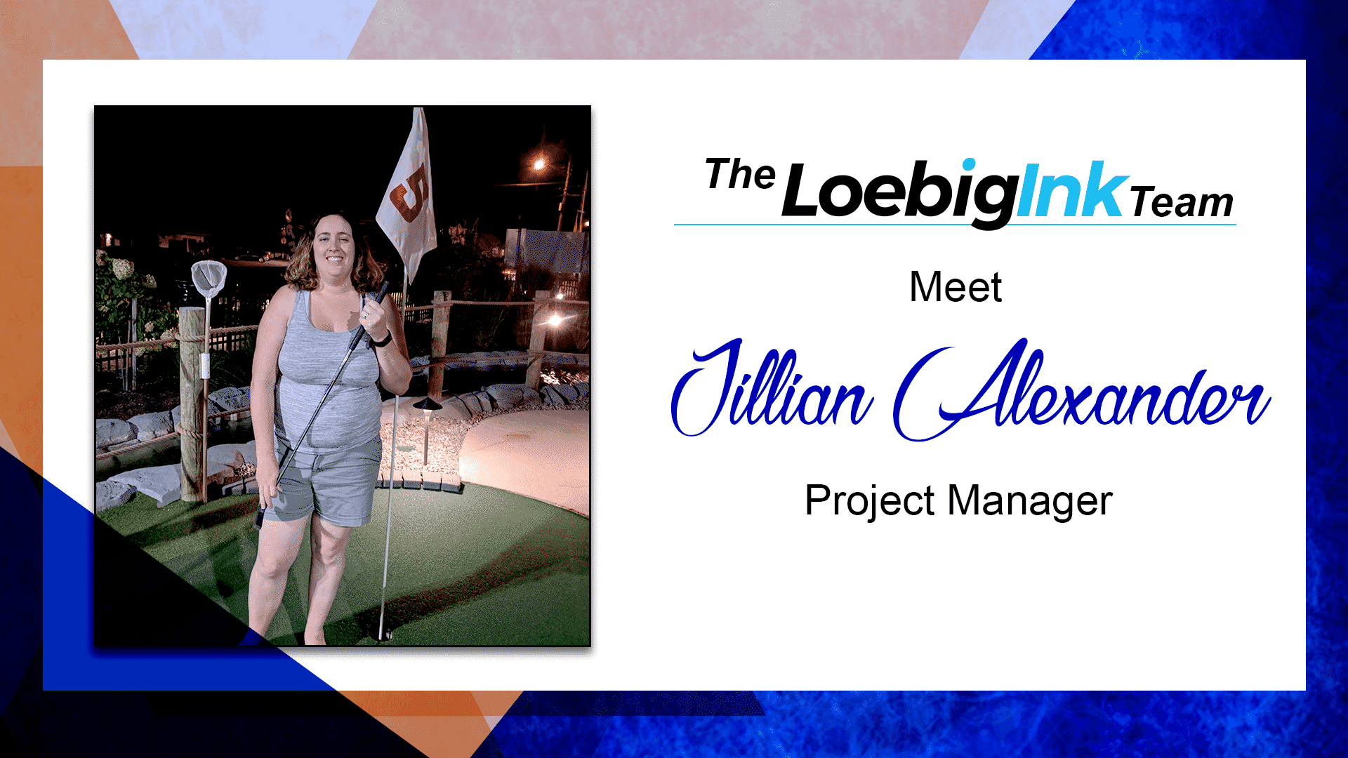 Meet Our Project Manager – Jillian Alexander