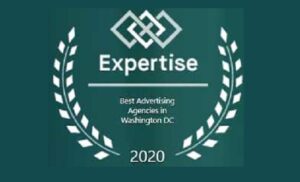Expertise.com's Best Advertising Agencies in Washington, DC seal