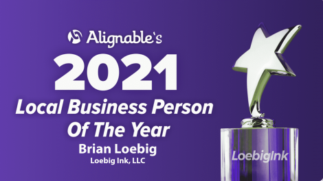 Local Business Person of the Year… Brian Loebig!