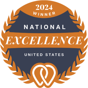 2024 National Excellence Winner, United states (logo)