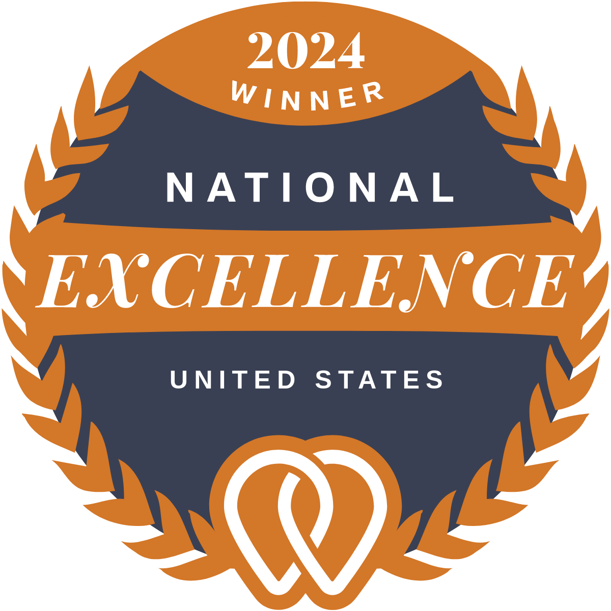 2024 National Excellence Winner, United states (logo)